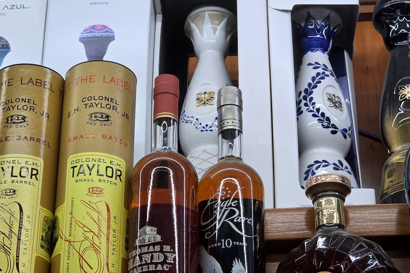 The premium shelf: Clase Azul, E.H. Taylor, Eagle Rare and Sazerac